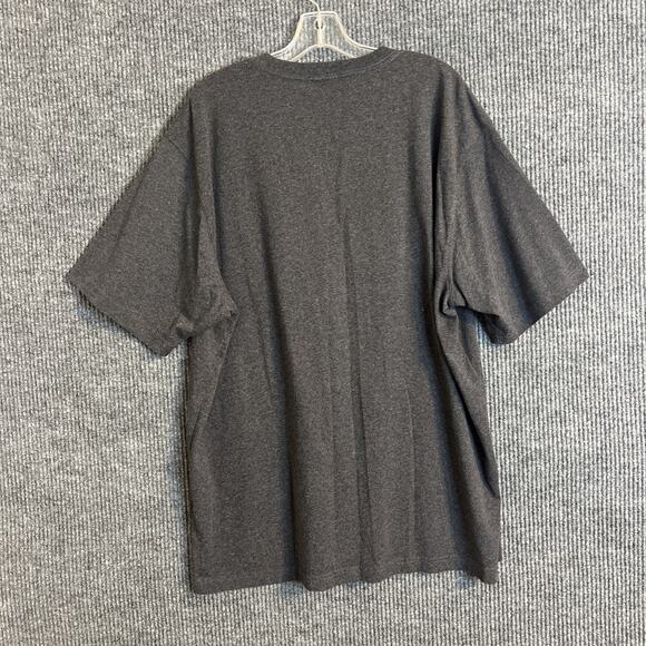 Carhartt Mens Pocket Tee Size XL Gray Loose Fit Short Sleeve Crew Neck Work Wear - Picture 6 of 8